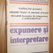 EXPUNERE SI INTERPRETARE -- Walter Biemel