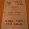 Program fotbal PETROLUL - CSM SUCEAVA 23.05.1976