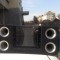 Subwoofer pentru masina cu statie si condensator! Oferta