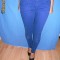 Jeans bleo-albastru copii 9-12 ani