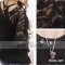 Bluza Top sexy negru, dantela, club+ cercei GUESS+ INEL PLACAT AUR, NOI !