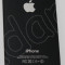 Capac Spate Iphone 4S Negru, Sticla , Original, Cu Logo, Nou sigilat