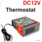 Termometru digital cu termostat alimentare la 12V