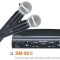 SET MICROFOANE WIRELESS ULTRAPROFESIONALE WVNGR SM 58,PESTE 100 M DISTANTA,SUNET PROFI+CASE INCLUS!