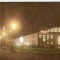 R-10089 Romania, RPR, Brasov, Vedere nocturna a garii, circulata