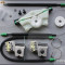 Kit reparatie macara geam electric Volkswagen Bora (fab.&#039;97-&#039;07) fata stanga