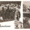 CPI (B745) BAILE HERCULANE, EDITURA, CPCS, CIRCULATA, 24.04.1961, STAMPILE, TIMBRU