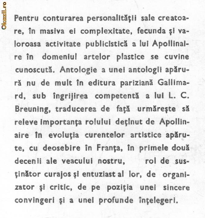 G Apollinaire - De la Ingres la Picasso . Cronici de arta G Apollinaire - De la Ingres la Picasso . Cronici de arta