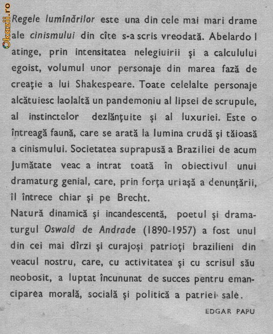 Oswald de Andrare - Regele lumanarilor