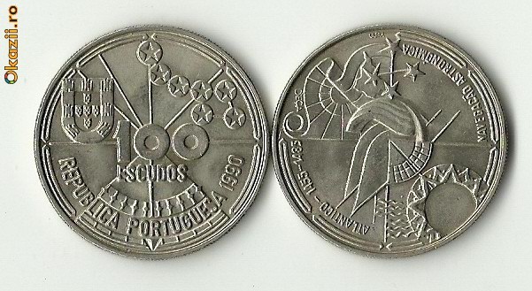 PORTUGALIA -100 ESCUDOS 1990. PORTUGALIA -100 ESCUDOS 1990.