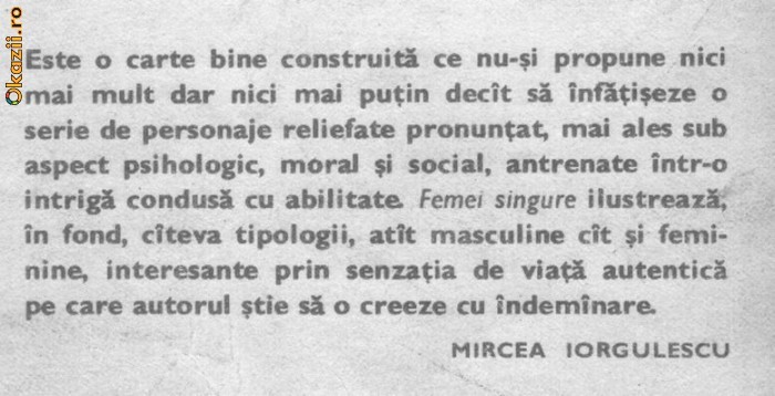 Constantin Barbuceanu - Femei singure Constantin Barbuceanu - Femei singure