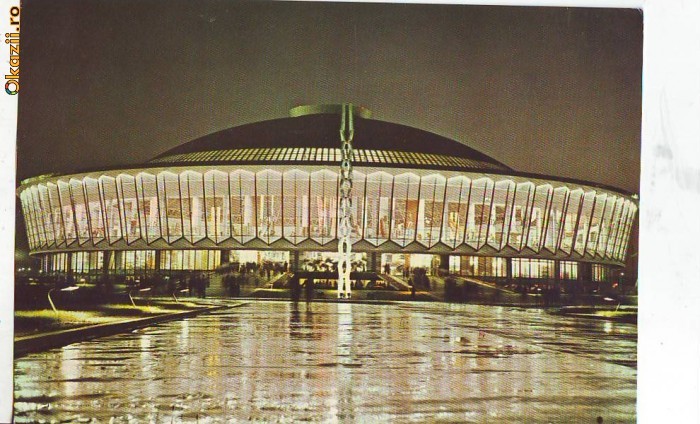 S-4855 BUCURESTI Pavilionul expozitiei nationale CIRCULAT