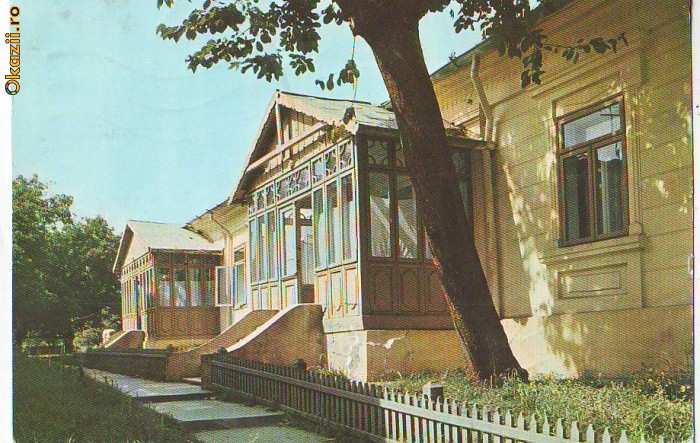 S-4945 BACAU Casa memoriala G.Bacovia CIRCULAT 1981