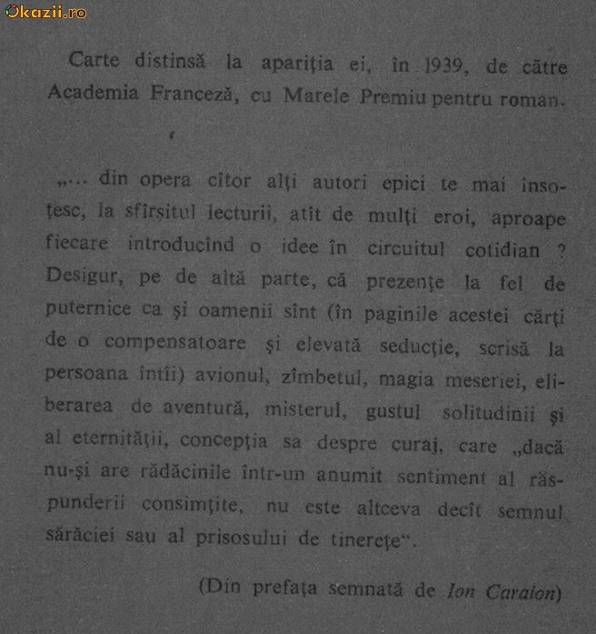 Antoine de Saint-Exupery - Pamant al oamenilor