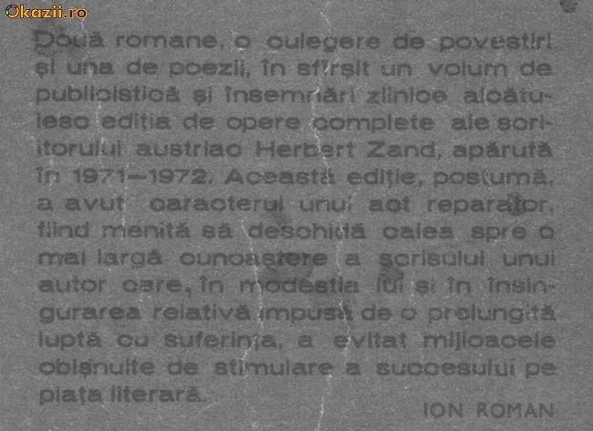 Herbert Zand - Mostenitorii focului Herbert Zand - Mostenitorii focului
