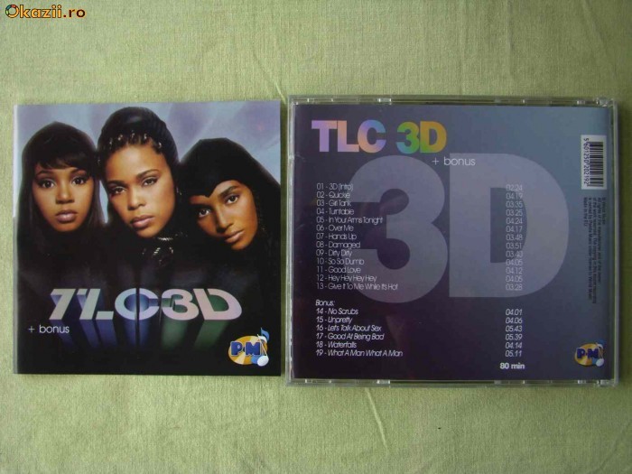 T L C - 3 D - C D Original ca NOU T L C - 3 D - C D Original ca NOU