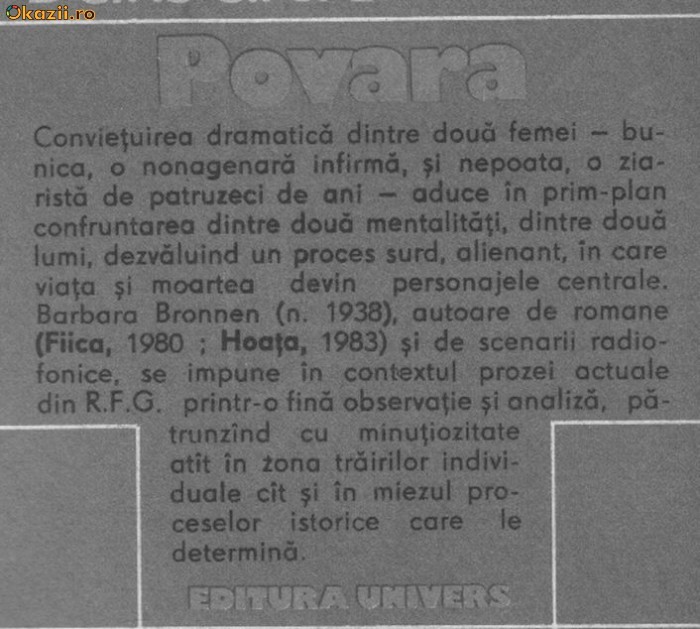 Barbara Bronnen - Povara Barbara Bronnen - Povara