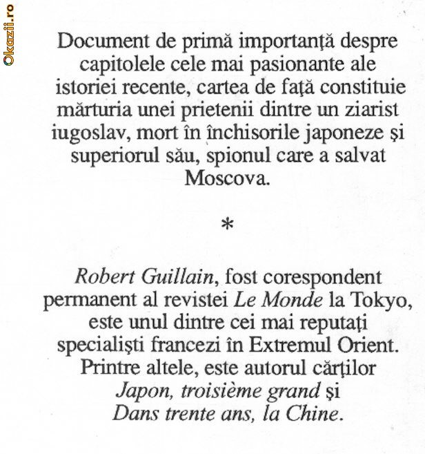 Robert Guillain - Sorge Robert Guillain - Sorge