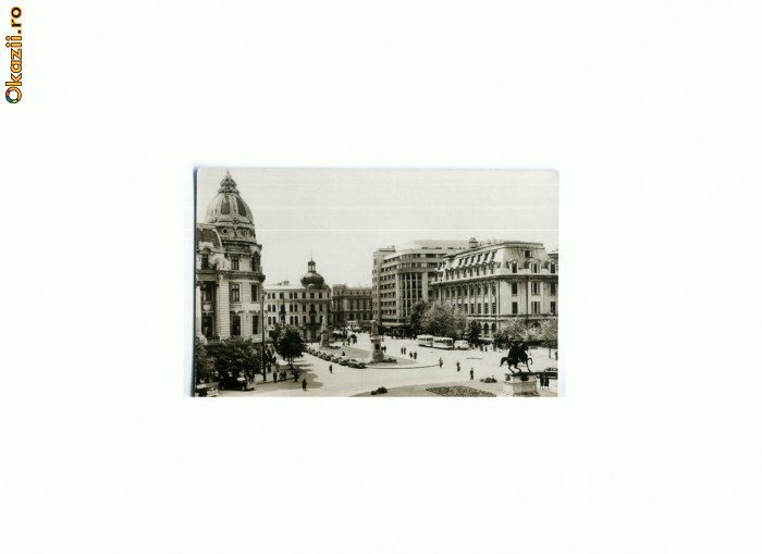 CP176-92 Bucuresti -Piata Universitatii-RPR -necirculata CP176-92 Bucuresti -Piata Universitatii-RPR -necirculata