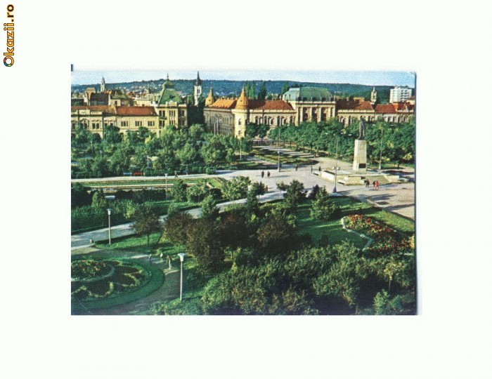 CP176-09 Oradea -Piata 23 August -necirculata CP176-09 Oradea -Piata 23 August -necirculata