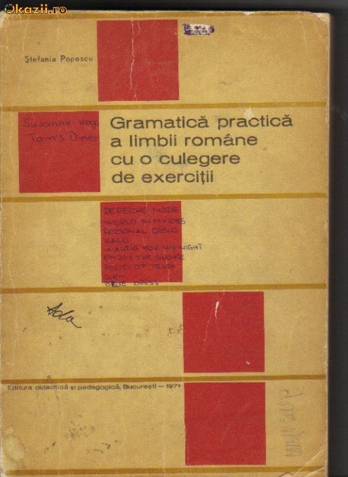 Stefania Popescu - Gramatica practica a limbii romane