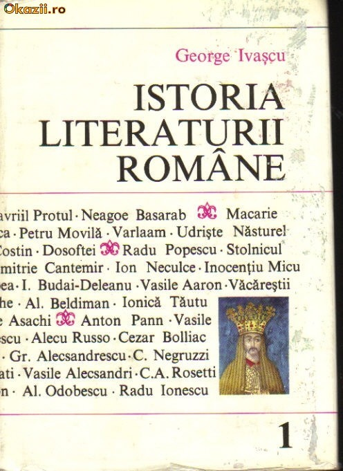 George Ivascu - Istoria literaturii romane George Ivascu - Istoria literaturii romane