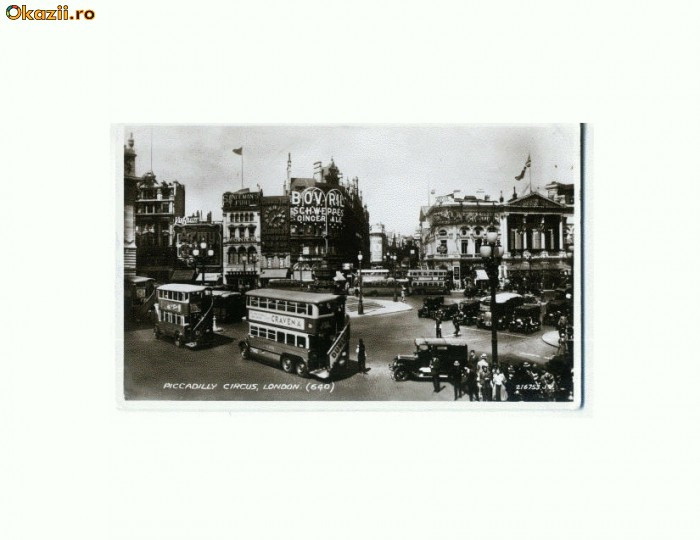 CP178-48 Piccadilly Circus, London (Londra)-circulata 1939