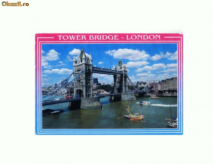 CP179-34 Tower Bridge, London (Londra)-circulata 1999