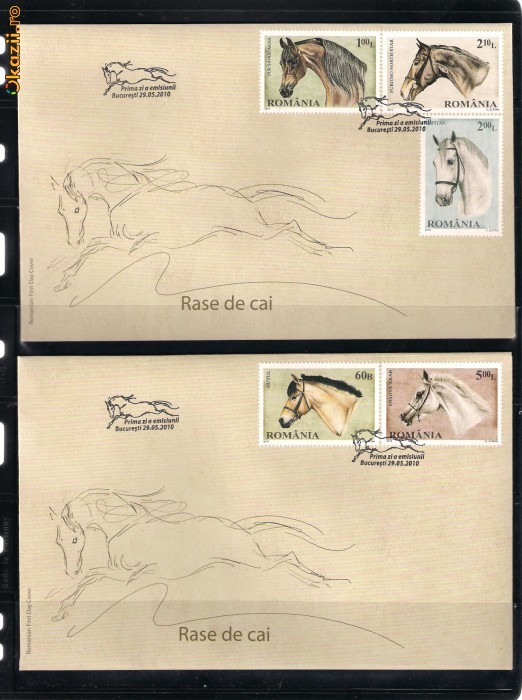 ROMANIA-2010 CAI - FDC - LP 1866 ROMANIA-2010 CAI - FDC - LP 1866