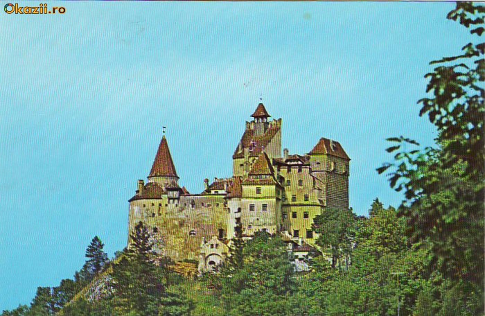 S11068 Brasov Castelul Bran vedere necirculata