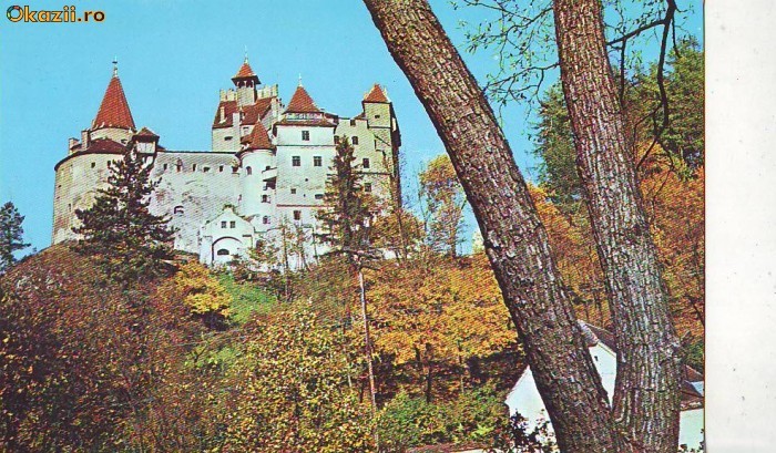 S11069 jud.Brasov Castelul Bran vedere necirculata