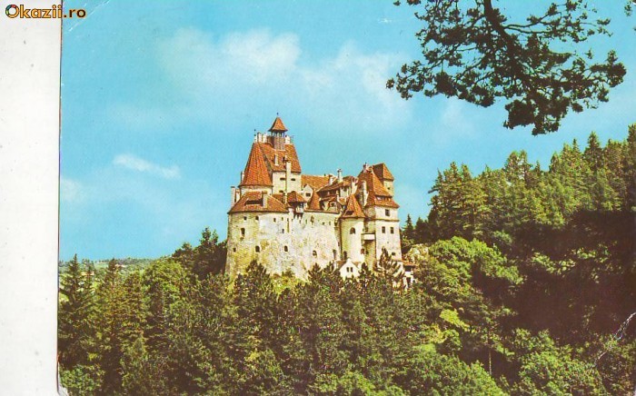 S11067 jud.Brasov Castelul Bran vedere circulata S11067 jud.Brasov Castelul Bran vedere circulata