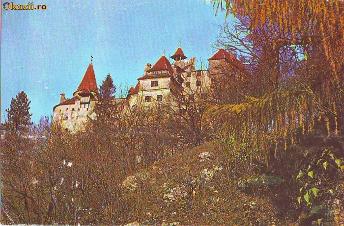 S11072 jud.Brasov Castelul Bran vedere necirculata