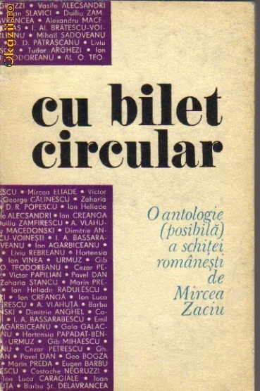 Cu bilet circular Cu bilet circular