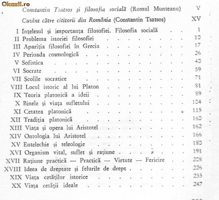 Constantin Tsatsos - Filosofia sociala a vechilor greci