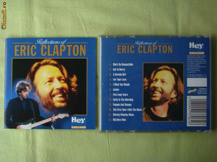 ERIC CLAPTON - Reflections Of - C D Original Nou