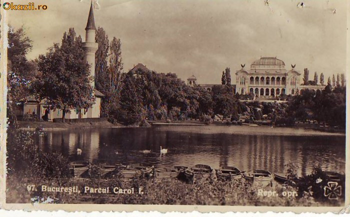 5520 Bucuresti Parcul Carol I circulata 1946