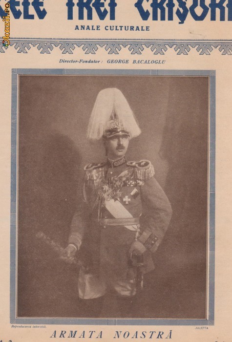 Revista Cele Trei Crisuri : Armata Romana (1931) foto mare Revista Cele Trei Crisuri : Armata Romana (1931) foto mare