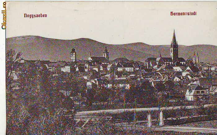 B3255 Sibiu Hermannstadt necirculata ant 1918