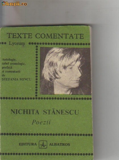 Nichita Stanescu - Poezii Nichita Stanescu - Poezii