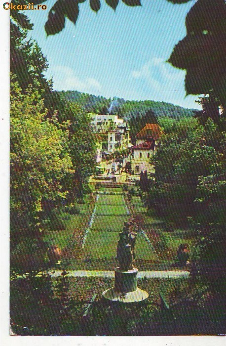 S1626 GOVORA Vedere din parc circulat 1968
