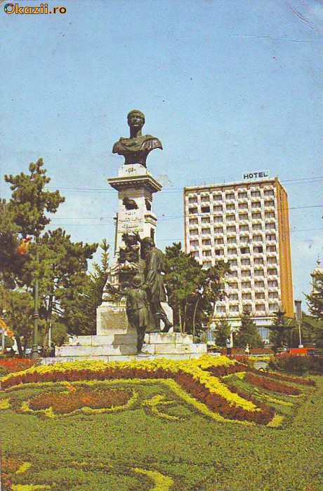 S11784 BRAILA Piata V.I.Lenin CIRCULAT 1985