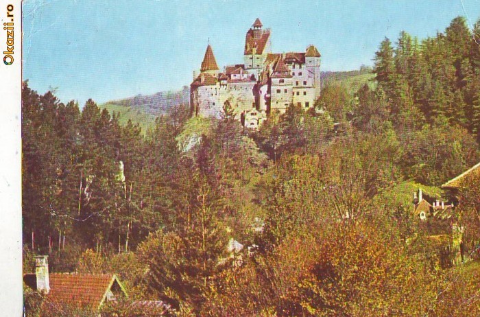 S11699 CASTELUL BRAN Vedere dinspre sud CIRCULAT