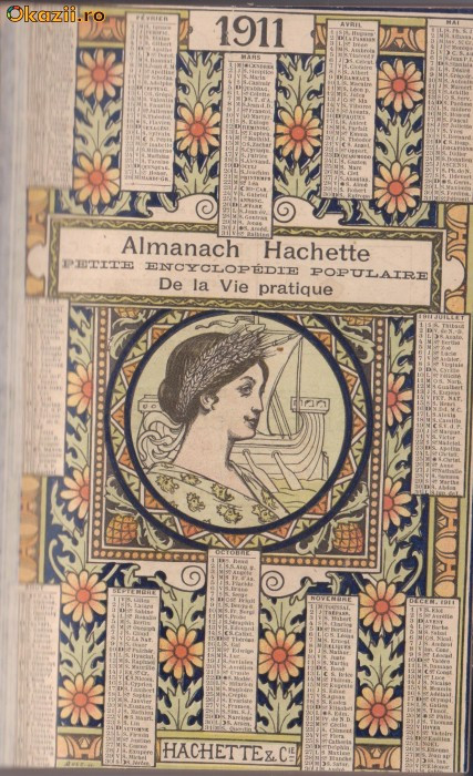 Almanach Hachette 1911