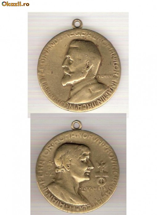 AC 115 Medalia In Amintirea Incoronarii Ferdinand I -Rege...
