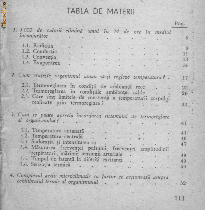 Elena Barnea - Echilibrul termic al organismului uman Elena Barnea - Echilibrul termic al organismului uman