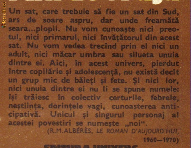 Pierre Gascar - Ani de vraja Pierre Gascar - Ani de vraja