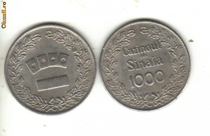 bnk jt romania - cazinoul din sinaia 1000 bnk jt romania - cazinoul din sinaia 1000