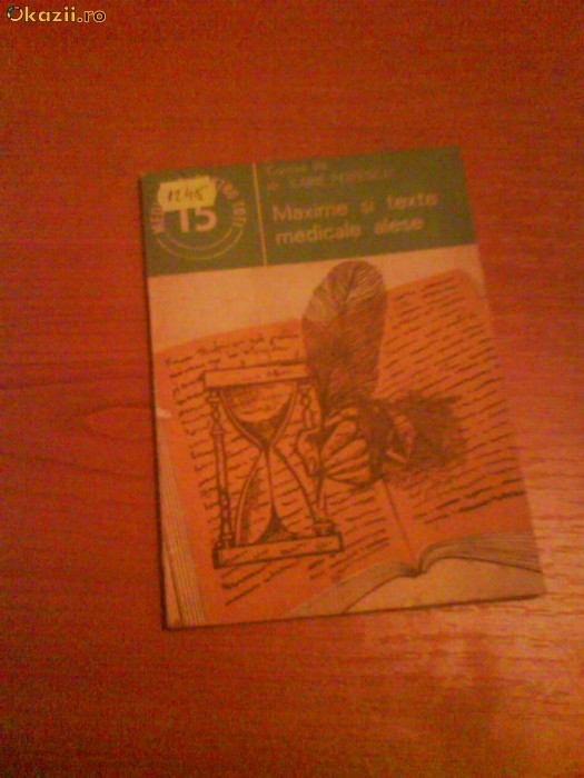 1245 Maxime si texte medicale alese 1245 Maxime si texte medicale alese