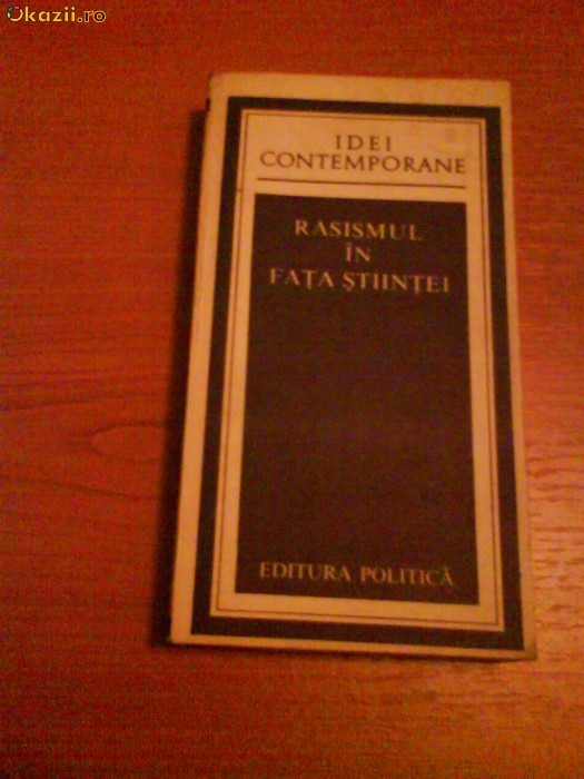 1232 Rasismul in fata stiintei 1232 Rasismul in fata stiintei